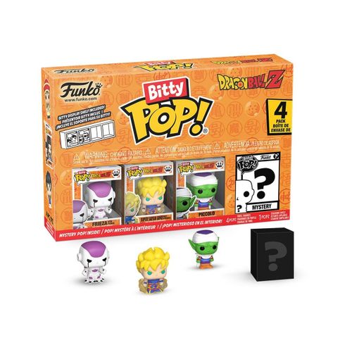 Dragon Ball - Pack 4 Figurines Bitty Pop! Dragon Ball 2,5 Cm