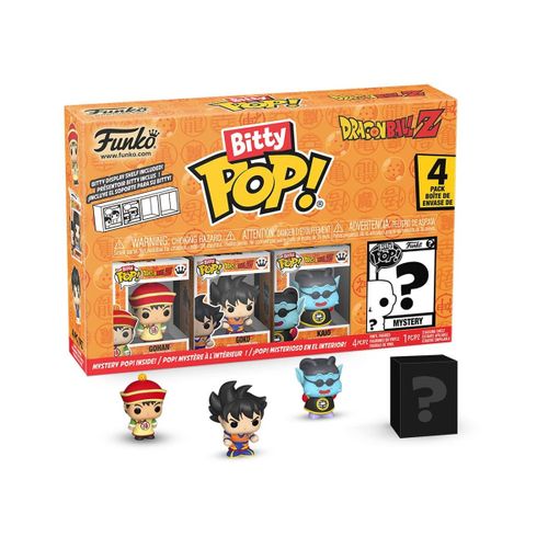 Dragon Ball - Pack 4 Figurines Bitty Pop! Dragon Ball 2,5 Cm