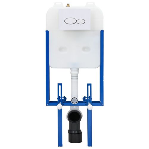 Supports d'Accessoires de Salle de Bain vidaXL Blanc Plastique