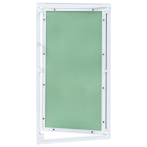 Panneau d'accès vidaXL avec un cadre en alu et une plaque de plâtre 400x800 mm