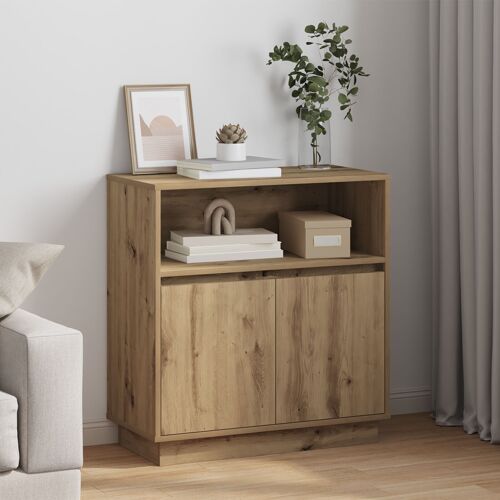 Buffets Et Buffets Vidaxl Chêne Artisanal Bois D'ingénierie Moyen