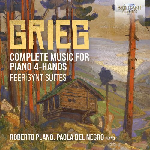 Grieg / Plano / Del Negro - Complete Music For Piano 4-Hands Peer Gynt Suites [Compact Discs]