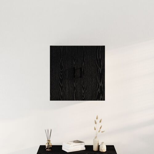 Meuble murale vidaXL Chêne noir 60x31x60 cm Bois d'ingénierie