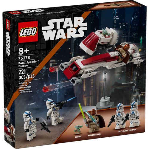 LEGO Star Wars - L'évasion en Speeder BARC - 75378