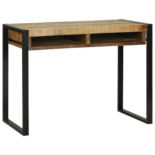 Tables De Maquillage Vidaxl Bois De Manguier Naturel Et Noir