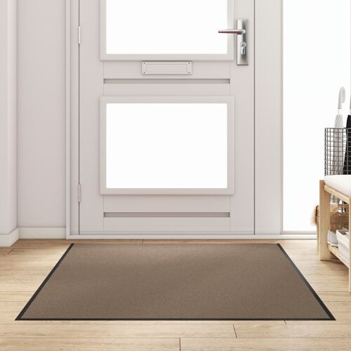 Tapis D'entrée Rectangulaire Beige 120x180 Cm