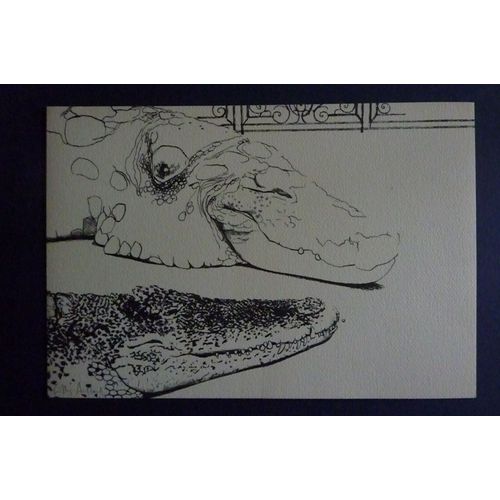 Sérigraphie De Gilles Aillaud.