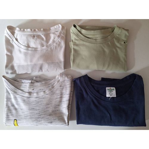 Lot De 4 Tee-Shirts État Satisfaisant Taille S