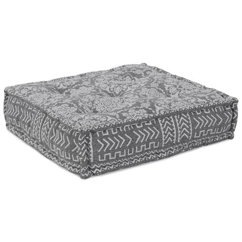 Pouf Modulable Vidaxl Gris Clair 70x70x54 En Tissu