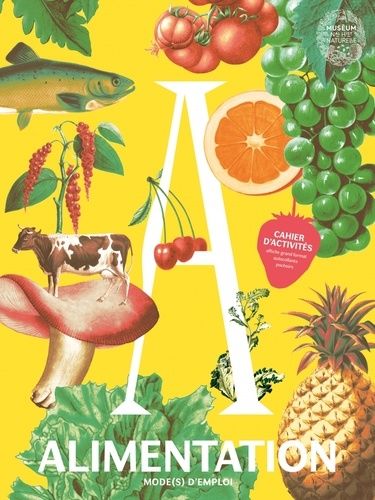 Alimentation Mode(S) D'emploi - Cahier D'activités, Avec Une Affiche Grand Format, Des Autocollants, Des Pochoirs