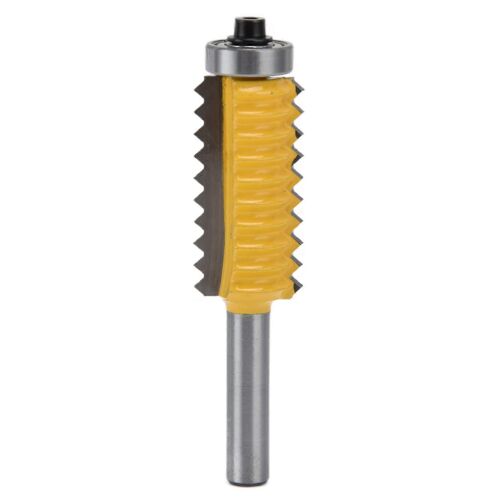 Finger Joint Router Bit Glue Milling Cutter Device 45 # Steel V Tenoning Machine 8mm Shank55mm