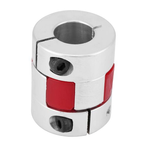 1pc Coupleur d'arbre de prune en alliage d'aluminium Connect D25 L30 12-12mm