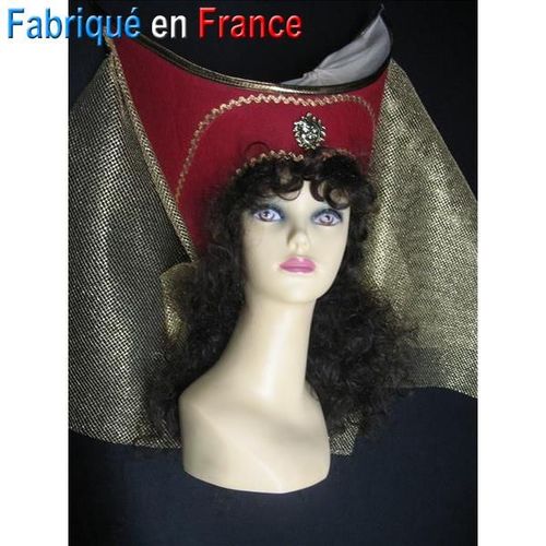 Coiffe Frénégonde De Pouille (Les Visiteurs), Pour Deguisement Médiévale, Moyen-Age