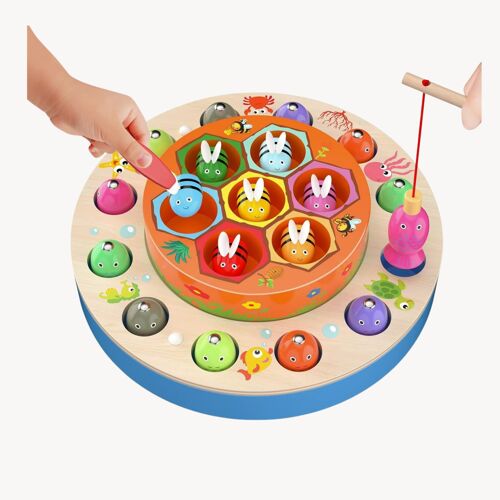 Jeu De Pêche Montessori, Jeux Éducatifs Magnétiques