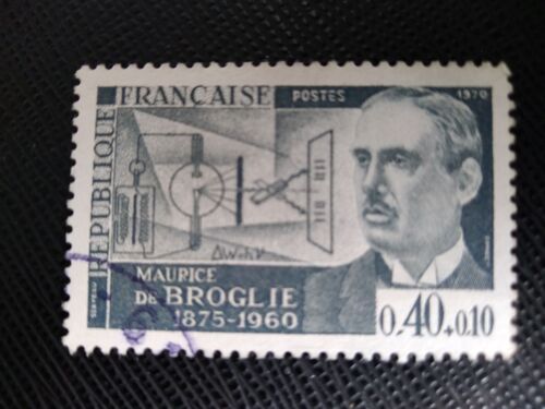 Timbre France Y T 1627 Maurice De Broglie (1875-1960) 1970 ( 040408 )