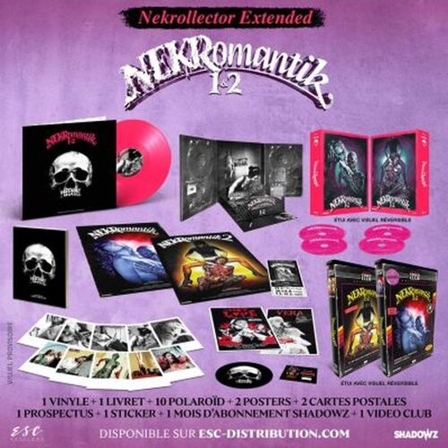Nekromantik 1 & 2 - Coffret Limité Nekrollector Extended (+ Vinyle) - Blu-Ray