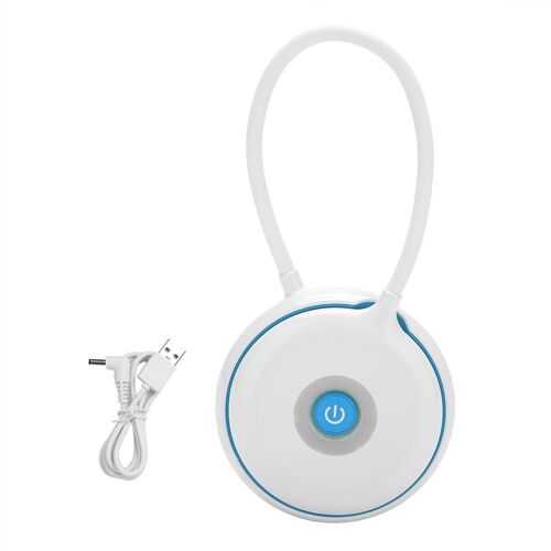 Lampe De Table Portable Usb Pliable Et Flexible, Bleue Goodnice
