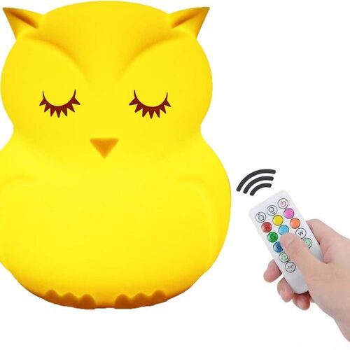 Veilleuse Hibou À Douleur Moyenne Pour Bébé, Veilleuse Led Goodnice