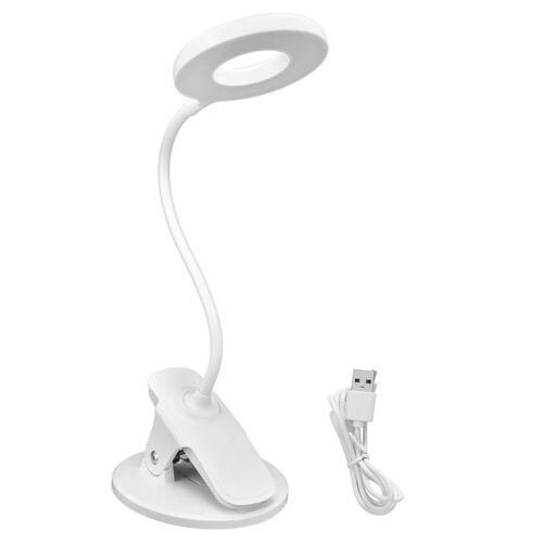 Lampe De Lecture Pliable À Clip Usb, Lampe De Livre Intelligente Pour Bureau Goodnice
