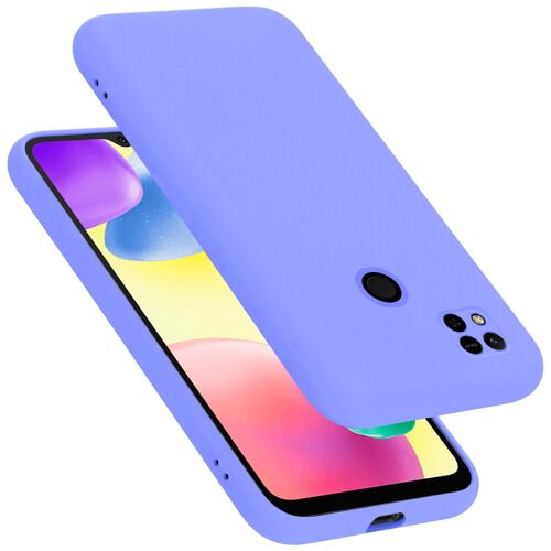Cadorabo Housse compatible avec en LIQUID LIGHT PURPLE - Étui de protection en silicone TPU flexible