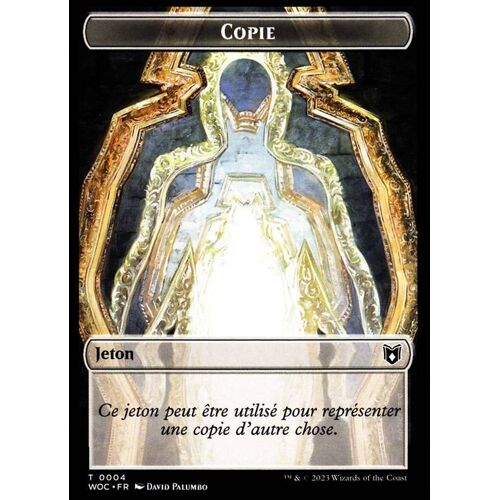 Token - Copie / Peuple Fée Et Gredin - Magic - Commander Les Friches D' Eldraine Vf - 4/16 - Recto/Verso