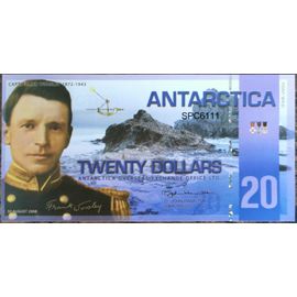 Billet 20 Dollars - Frank Worsley - 2008 - Antarctique / Antarctica / Antarctic