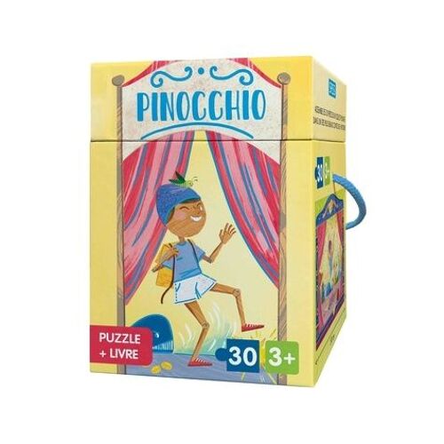 Puzzle Et Livre - Pinocchio
