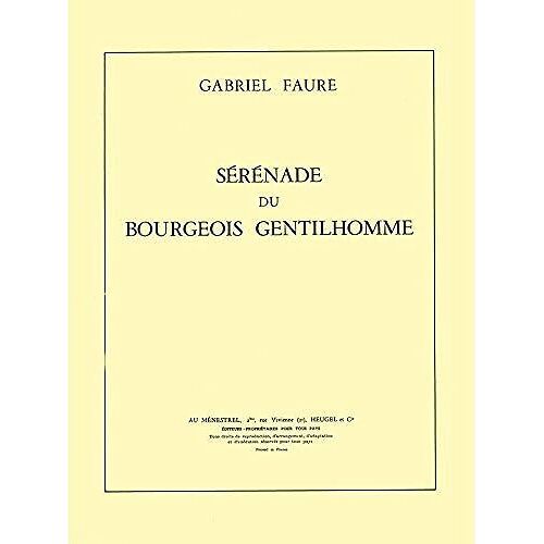 Sérénade Du Bourgeois Gentilhomme / Recueil