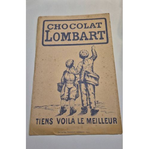 Buvard Chocolat Lombart