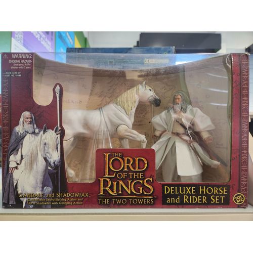 Figurine Toybiz Le Seigneur Des Anneaux - Gandalf And Shadowfax - The Two Towers