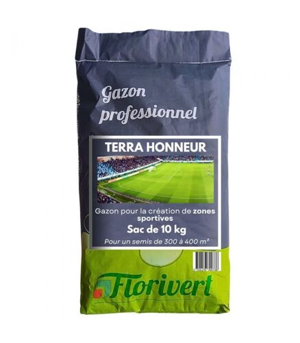 Semis Pour Gazon Terra Honneur 10 Kg, Pour Un Excellent Aspect Et Tontes Rases - Florivert 1202065
