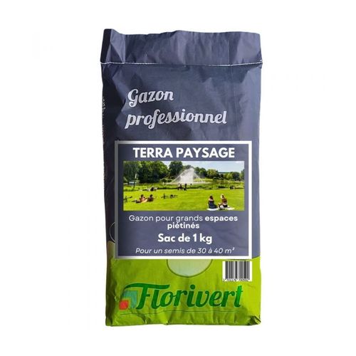 Semences Gazon Terra Paysage 1 Kg Pour Un Gazon Fin Et Dense Facile À Établir - Florivert 1206448