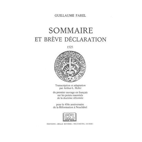 Sommaire Et Brève Déclaration : 1525
