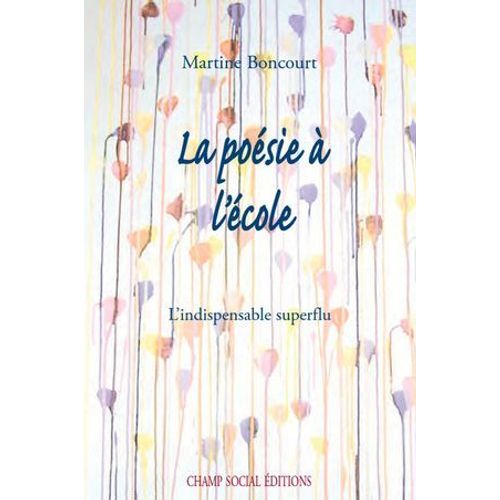 La Poésie À L'école