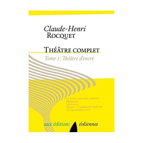 Théâtre Complet