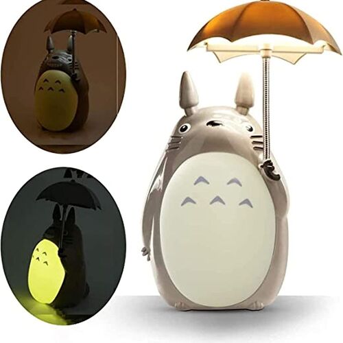 Appliques Murales Totoro Led Veilleuse Pour Enfants Lampe De Table De Lecture Rechargeable Usb Goodnice