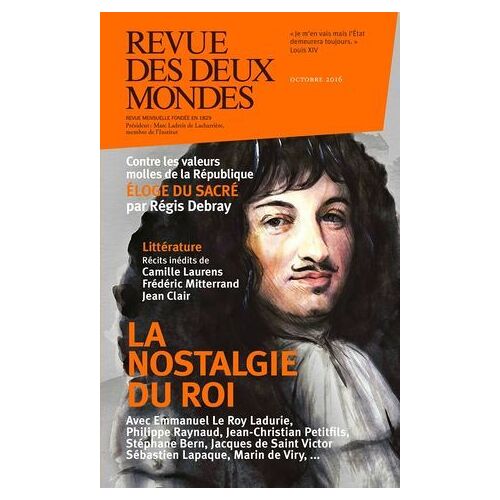 Revue Des Deux Mondes Octobre 2016