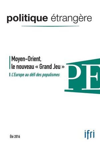 Moyen-Orient, Le Nouveau "Grand Jeu