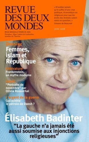 Revue Des Deux Mondes Juin 2016
