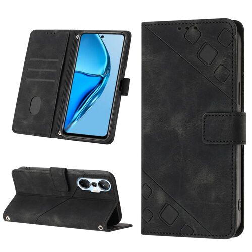 Coque Pour Infinix Hot 20 Pro,Housse En Cuir Pu Pochette Portefeuille Magnétique Etui De Protection,Antichoc Housse De Rabat Pochette Pour Infinix Hot 20 Pro,Noir