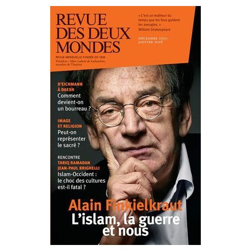 Revue Des Deux Mondes Décembre 2015