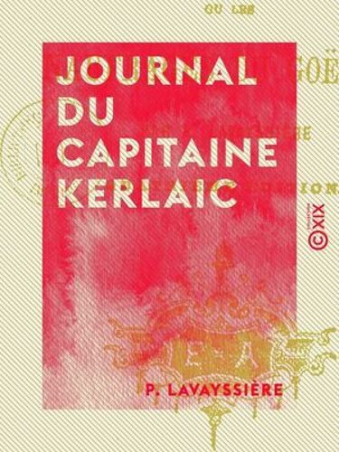 Journal Du Capitaine Kerlaic