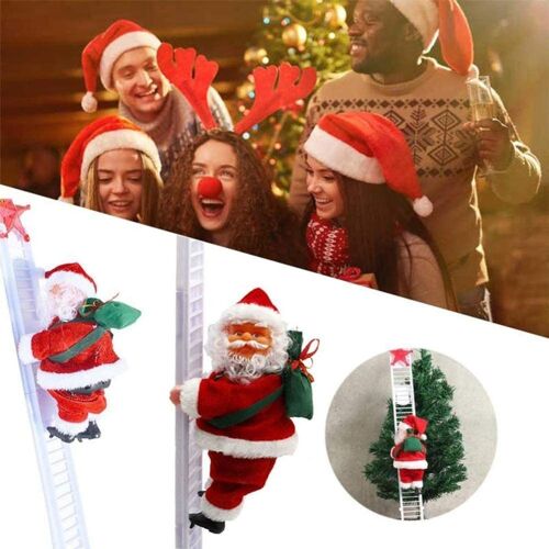 GDWD Père Noël électrique, Père Noël grimpant électrique goodnice