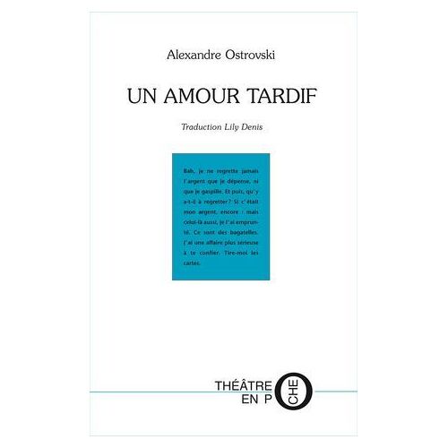 Un Amour Tardif