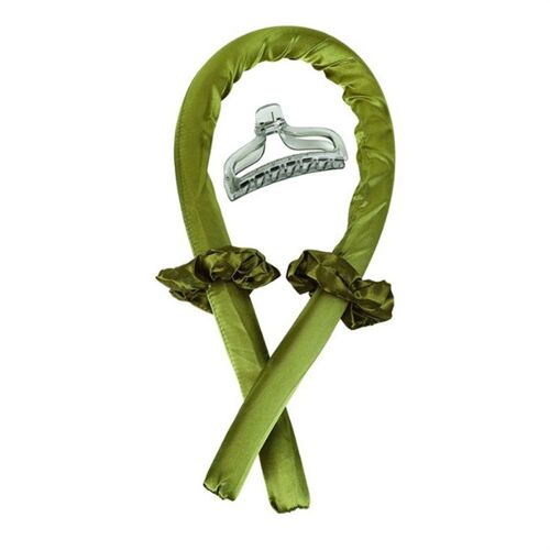 Fer À Friser Non Chauffé Vert Armée Avec Bandeau Goodnice