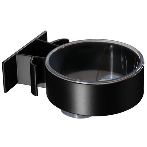 Support Sèche-Cheveux Mural Noir - Installation Facile, Gain de Place goodnice