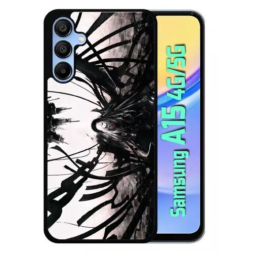 Coque Pour Galaxy A15 4g/5g - Manga Gothic World - Silicone - Noir