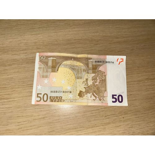 Billet De 50€ Édition 2002 Rare Signature Trichet