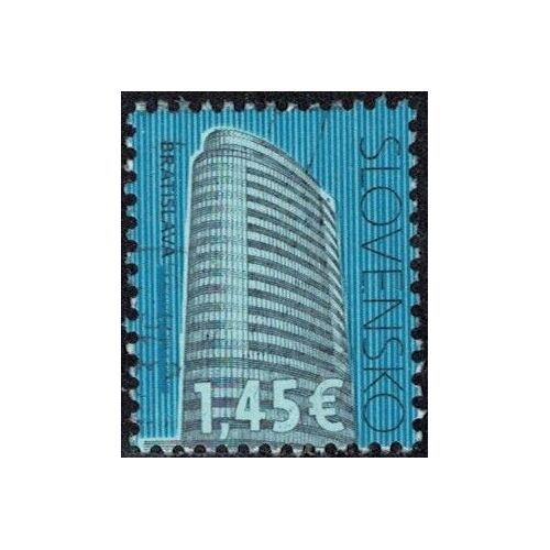Slovaquie 2018 Oblitéré Used Bâtiment Edifice Vub Banque Bratislava Y&t Sk 734 Su