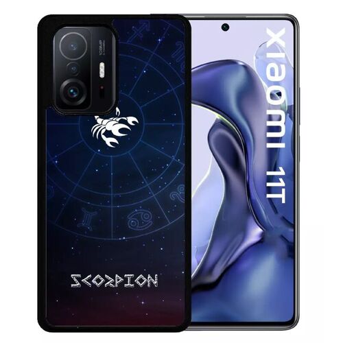Coque Pour Xiaomi 11t - Signe Astrologique Scorpion - Silicone - Noir